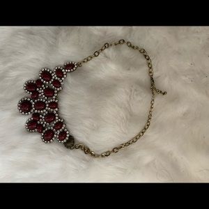 Maroon Necklace